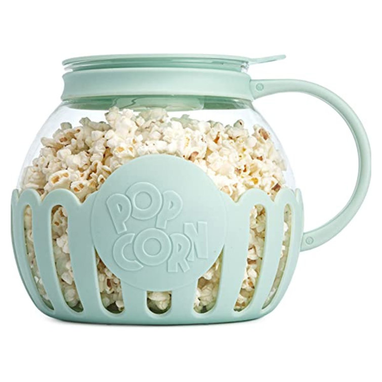Ecolution Patented Micropop Microwave Popcorn Popper With Temperature